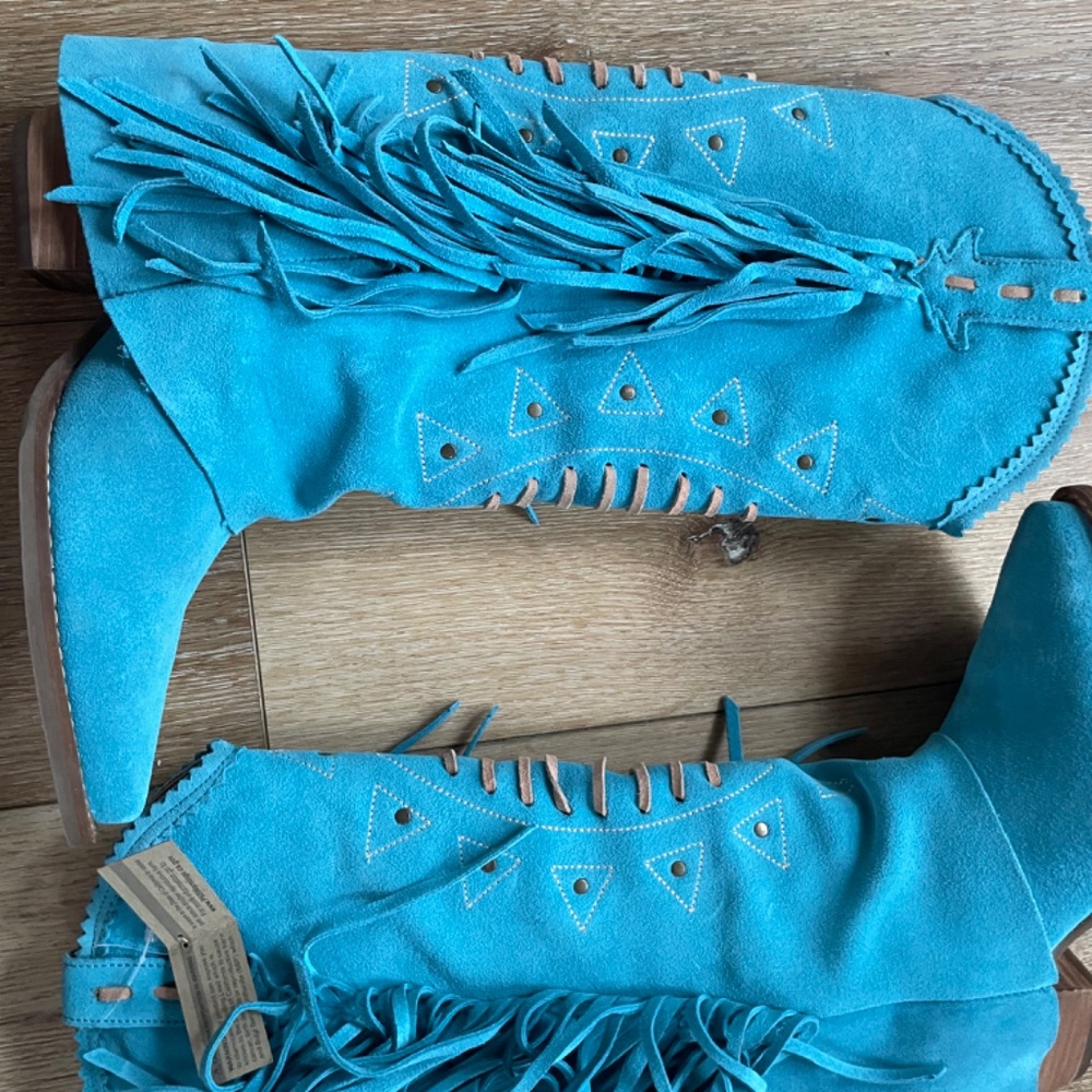 Dingo: Womens Spirit Trail Western Boots Snip Toe Size 6.5 NWT - Picture 4 of 11